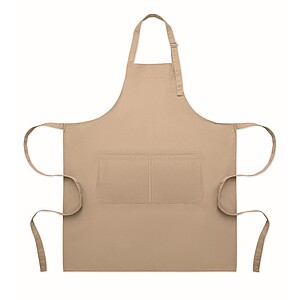 Adjustable kitchen apron, rope