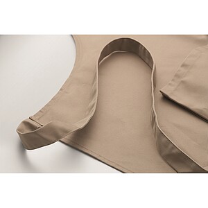 Adjustable kitchen apron, rope