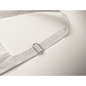 Adjustable kitchen apron, white