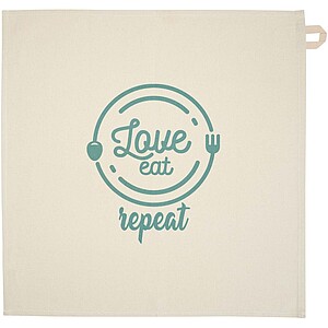 Alora 200 g/m2 recycled cotton kitchen towel, oatmeal