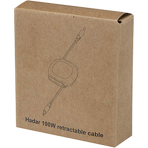 Alphard 100W recycled plastic retractable CarPlay cable PD charging cable