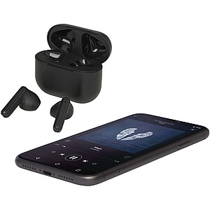 Altais recycled plastic True Wireless Bluetooth® headset, black