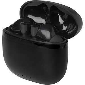 Alterf recycled plastic True Wireless Bluetooth® headset with silicone eartips, black