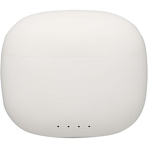 Alterf recycled plastic True Wireless Bluetooth® headset with silicone eartips, white