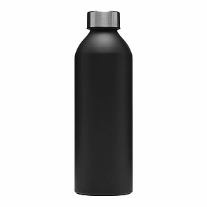 Alu-Drinking bottle JUMBO TRANSIT, black