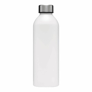Alu-Drinking bottle JUMBO TRANSIT, white