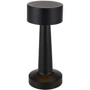 Aludra rechargeable dimmable table lamp with 3 light modes, black