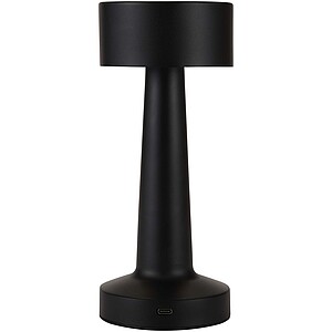 Aludra rechargeable dimmable table lamp with 3 light modes, black
