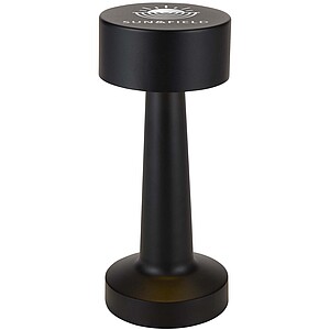 Aludra rechargeable dimmable table lamp with 3 light modes, black