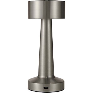 Aludra rechargeable dimmable table lamp with 3 light modes, silver