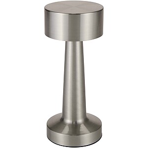 Aludra rechargeable dimmable table lamp with 3 light modes, silver