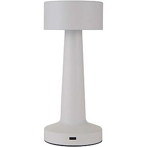 Aludra rechargeable dimmable table lamp with 3 light modes, white