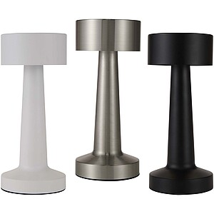 Aludra rechargeable dimmable table lamp with 3 light modes, white