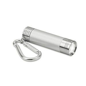 Aluminium/ABS LED key ring