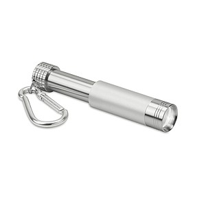Aluminium/ABS LED key ring