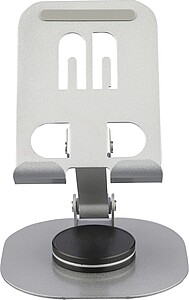 Aluminium alloy phone stand Anieke, silver
