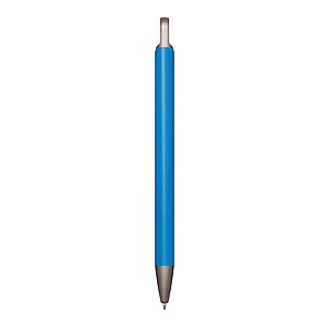 Aluminium ballpoint pen, light blue