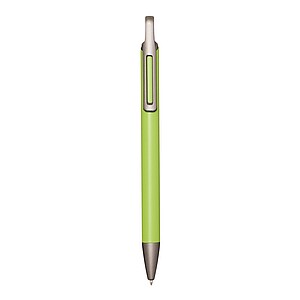 Aluminium ballpoint pen, light green