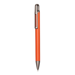 Aluminium ballpoint pen, orange
