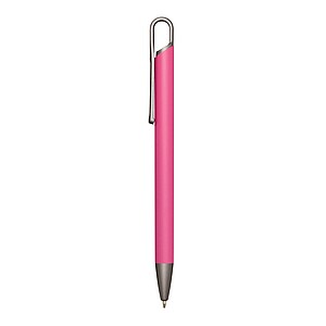 Aluminium ballpoint pen, pink
