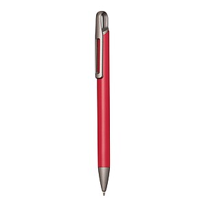 Aluminium ballpoint pen, red