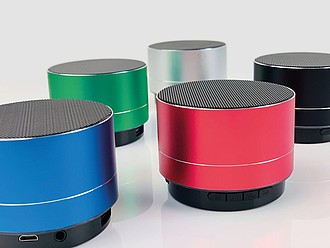 Aluminium bluetooth speaker