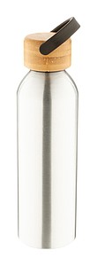 Aluminium bottle 600 ml, silver