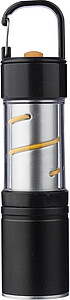 Aluminium COB flashlight Vela, black