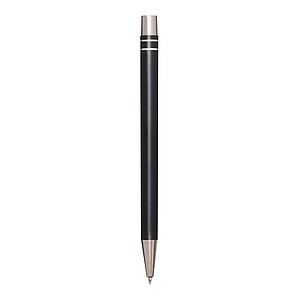 Aluminium gel ballpoint pen, black