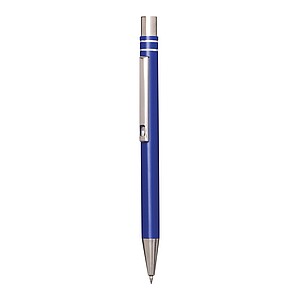 Aluminium gel ballpoint pen, blue