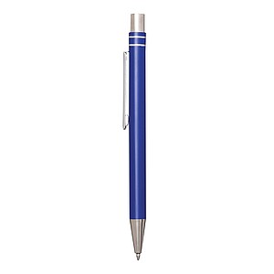 Aluminium gel ballpoint pen, blue