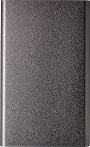Aluminium power bank Ezra