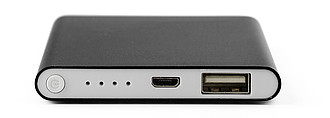 Aluminium power bank Ezra