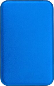 Aluminium solar power bank Tycho, blue