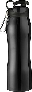 Aluminium sports bottle, 750mlBlack