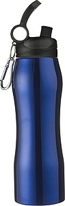 Aluminium sports bottle, 750mlCobalt blue