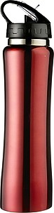 Aluminium sports flask, 500mlRed