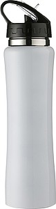 Aluminium sports flask, 500mlWhite