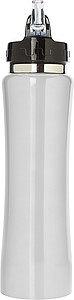 Aluminium sports flask, 500mlWhite
