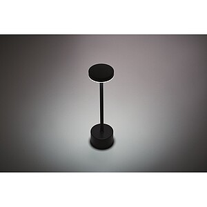 Aluminium table lamp, black