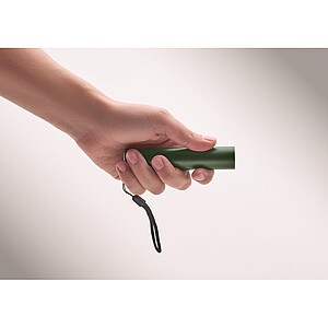 Aluminium torch, dark green