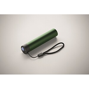 Aluminium torch, dark green