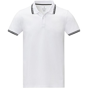 Amarago short sleeve mens tipping polo