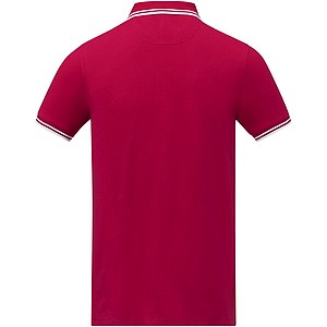Amarago short sleeve mens tipping polo