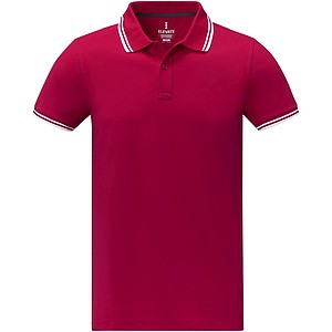 Amarago short sleeve mens tipping polo