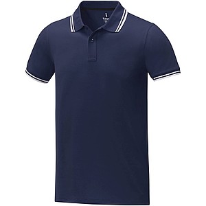 Amarago short sleeve mens tipping polo