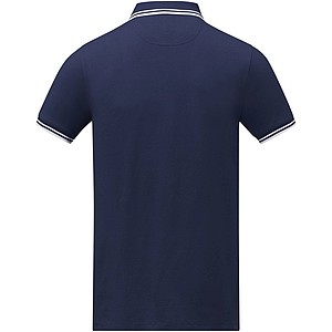 Amarago short sleeve mens tipping polo