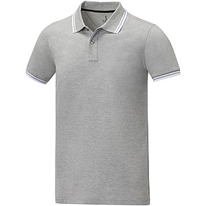 Amarago short sleeve mens tipping polo