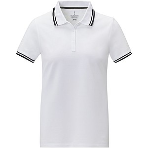 Amarago short sleeve womens tipping polo
