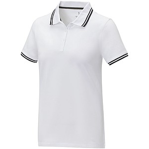 Amarago short sleeve womens tipping polo